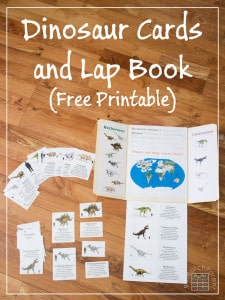 Free Dinosaur Lapbook
