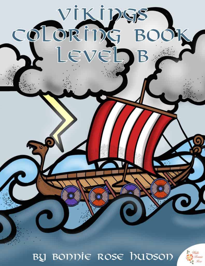 Vikings-Coloring-Book-Level-B-Cover