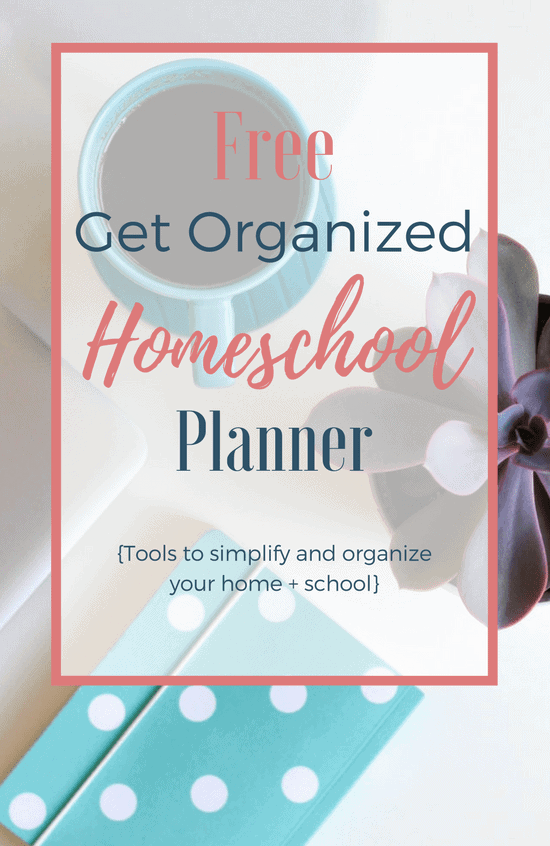 Free Get Organized Home & School Planner