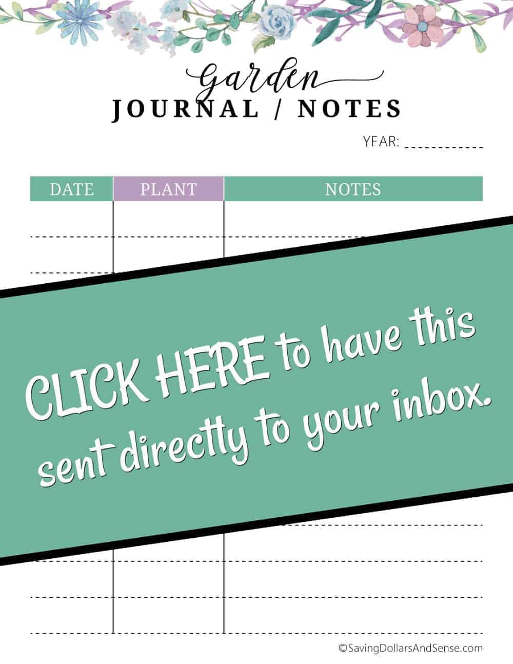 The Best Garden Journal Is Yours FREE!