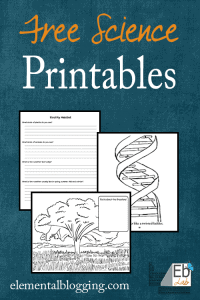SCIENCE PRINTABLES AND FREEBIES! - Homeschool Printables for Free