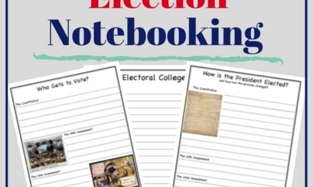 ELECTION NOTEBOOKING PAGES