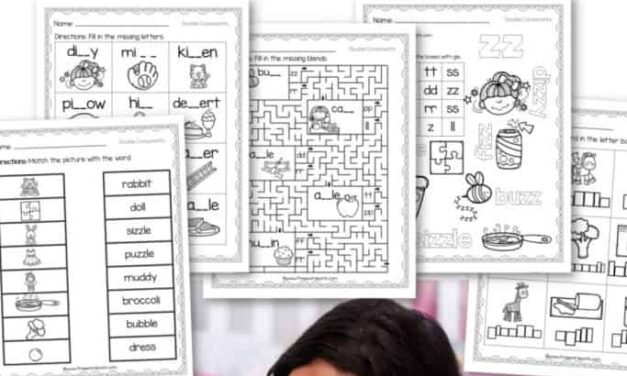 Double Consonant Worksheets