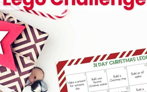 31 Day Christmas Lego Challenge Calendar