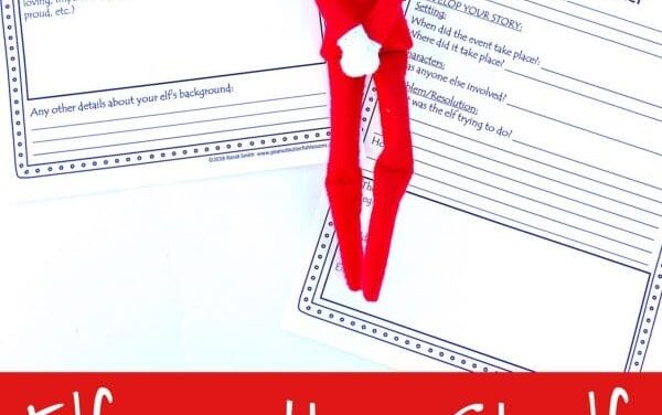 Elf on the Shelf Writing Prompt