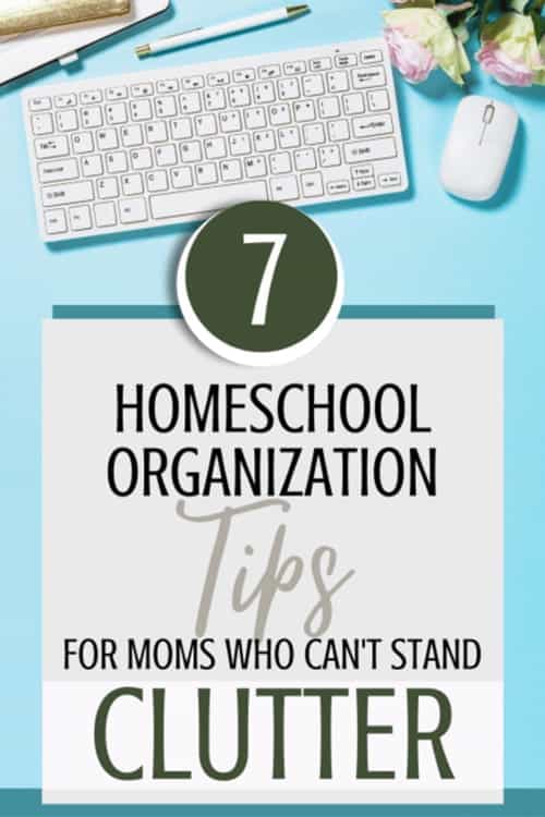 Do you need a little kick-start with decluttering your home and homeschool area? I would love for you to download my 30 Day Declutter Your Home and Homeschool Challenge.