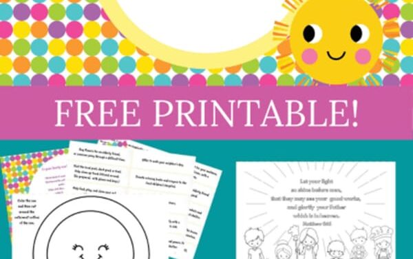 A Family Acts of Kindness Sunbeam Challenge