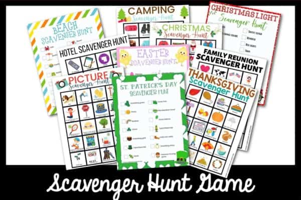 What better way to get your kids working together and exploring than a scavenger hunt?